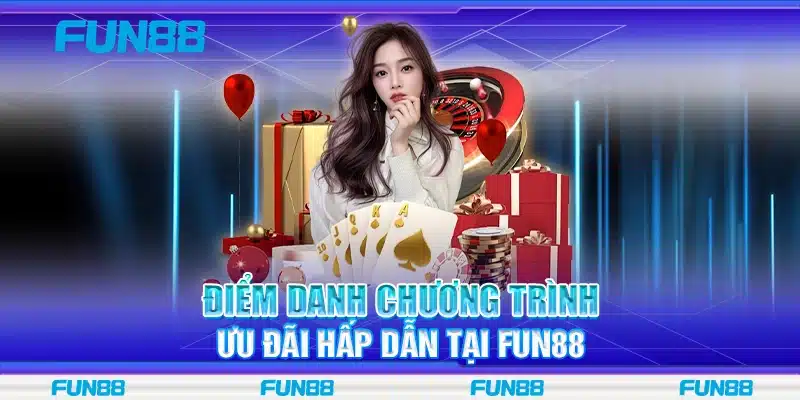Điểm danh chương trình ưu đãi hấp dẫn tại Fun88